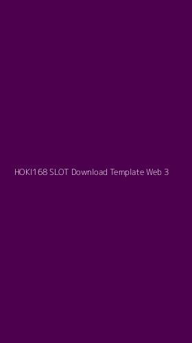 Tampilan Antarmuka Aplikasi Hoki168 Slot Download Template Web - 3