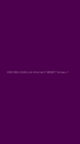 Tampilan Antarmuka Aplikasi Hoki188 Login Link Alternatif Sbobet Terbaru - 1