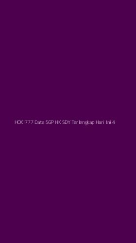Tampilan Antarmuka Aplikasi Hoki777 Data Sgp Hk Sdy Terlengkap Hari Ini - 4