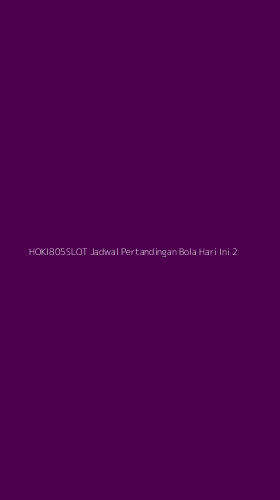 Tampilan Antarmuka Aplikasi Hoki805slot Jadwal Pertandingan Bola Hari Ini - 2