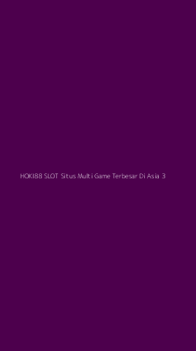 Tampilan Antarmuka Aplikasi Hoki88 Slot Situs Multi Game Terbesar Di Asia - 3