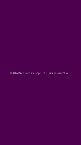 Tampilan Antarmuka Aplikasi Hokiwin77 Prediksi Togel Jitu Hari Ini Akurat - 4