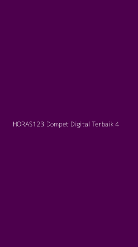 Tampilan Antarmuka Aplikasi Horas123 Dompet Digital Terbaik - 4