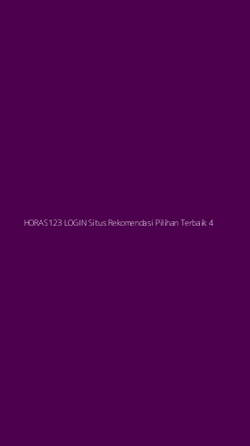 Tampilan Antarmuka Aplikasi Horas123 Login Situs Rekomendasi Pilihan Terbaik - 4