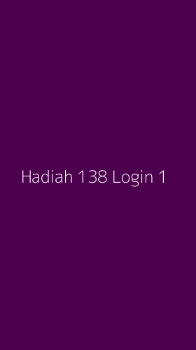 Tampilan Antarmuka Aplikasi Hadiah 138 Login - 1