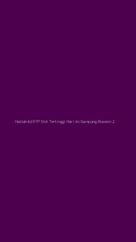 Tampilan Antarmuka Aplikasi Hadiah4d Rtp Slot Tertinggi Hari Ini Gampang Maxwin - 2
