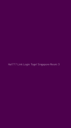 Tampilan Antarmuka Aplikasi Hal777 Link Login Togel Singapore Resmi - 3