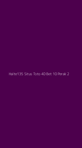 Tampilan Antarmuka Aplikasi Halte135 Situs Toto 4d Bet 10 Perak - 2