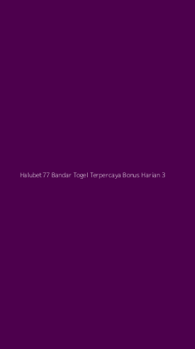 Tampilan Antarmuka Aplikasi Halubet77 Bandar Togel Terpercaya Bonus Harian - 3