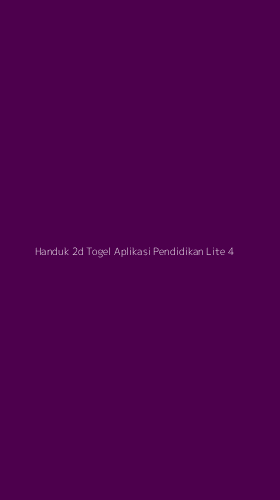 Tampilan Antarmuka Aplikasi Handuk 2d Togel Aplikasi Pendidikan Lite - 4