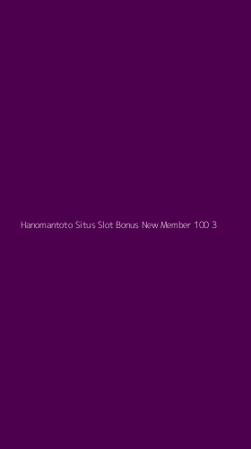 Tampilan Antarmuka Aplikasi Hanomantoto Situs Slot Bonus New Member 100 - 3