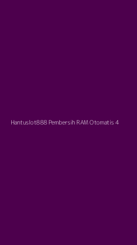 Tampilan Antarmuka Aplikasi Hantuslot888 Pembersih Ram Otomatis - 4