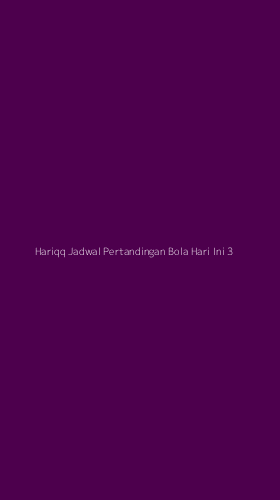 Tampilan Antarmuka Aplikasi Hariqq Jadwal Pertandingan Bola Hari Ini - 3