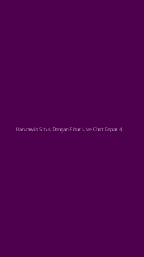 Tampilan Antarmuka Aplikasi Harumwin Situs Dengan Fitur Live Chat Cepat - 4