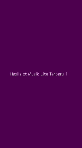 Tampilan Antarmuka Aplikasi Hasilslot Musik Lite Terbaru - 1