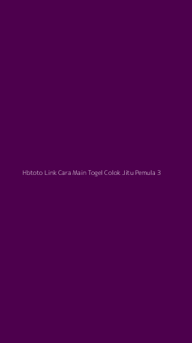 Tampilan Antarmuka Aplikasi Hbtoto Link Cara Main Togel Colok Jitu Pemula - 3