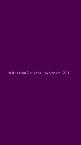 Tampilan Antarmuka Aplikasi Hello4d Situs Slot Bonus New Member 100 - 1