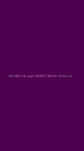 Tampilan Antarmuka Aplikasi Hero88 Link Login Sbobet Mobile Terbaru - 4
