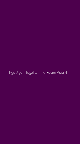 Tampilan Antarmuka Aplikasi Hgo Agen Togel Online Resmi Asia - 4