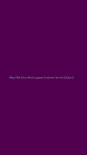 Tampilan Antarmuka Aplikasi Hikari Bet Situs Resmi Layanan Customer Service 24jam - 3