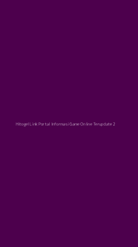 Tampilan Antarmuka Aplikasi Hitogel Link Portal Informasi Game Online Terupdate - 2