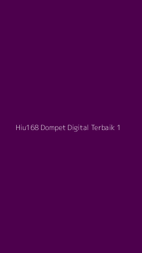 Tampilan Antarmuka Aplikasi Hiu168 Dompet Digital Terbaik - 1