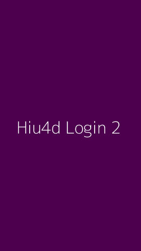 Tampilan Antarmuka Aplikasi Hiu4d Login - 2