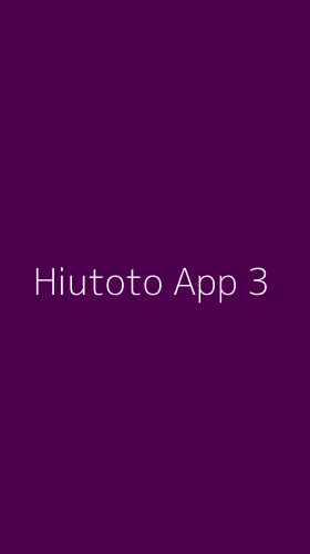 Tampilan Antarmuka Aplikasi Hiutoto App - 3
