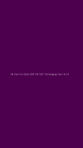 Tampilan Antarmuka Aplikasi Hk Hari Ini Data Sgp Hk Sdy Terlengkap Hari Ini - 4