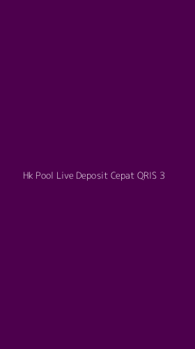 Tampilan Antarmuka Aplikasi Hk Pool Live Deposit Cepat Qris - 3