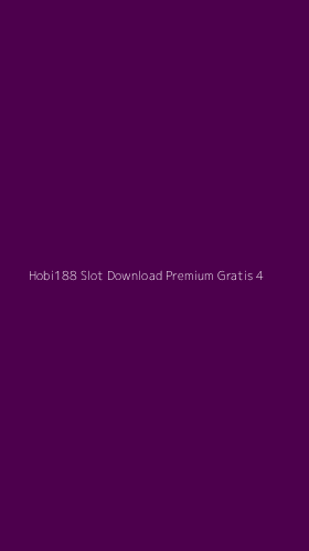 Tampilan Antarmuka Aplikasi Hobi188 Slot Download Premium Gratis - 4