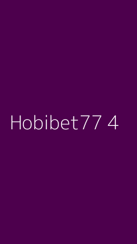 Tampilan Antarmuka Aplikasi Hobibet77 - 4
