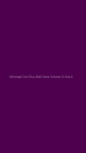 Tampilan Antarmuka Aplikasi Hohotogel Com Situs Multi Game Terbesar Di Asia - 4