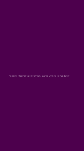 Tampilan Antarmuka Aplikasi Hokbet Rtp Portal Informasi Game Online Terupdate - 1