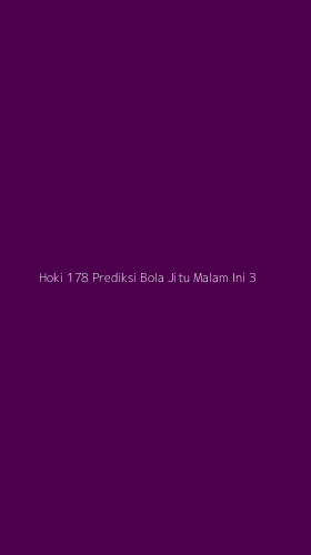 Tampilan Antarmuka Aplikasi Hoki 178 Prediksi Bola Jitu Malam Ini - 3