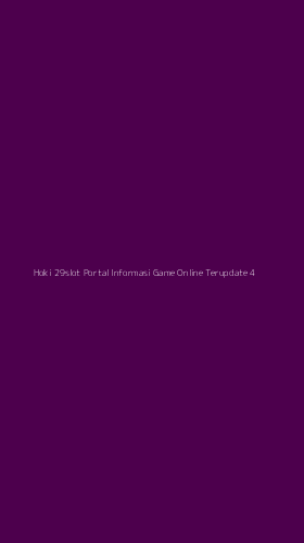 Tampilan Antarmuka Aplikasi Hoki 29slot Portal Informasi Game Online Terupdate - 4
