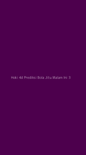 Tampilan Antarmuka Aplikasi Hoki 4d Prediksi Bola Jitu Malam Ini - 3