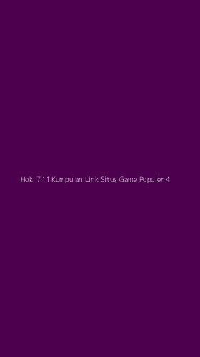 Tampilan Antarmuka Aplikasi Hoki 711 Kumpulan Link Situs Game Populer - 4