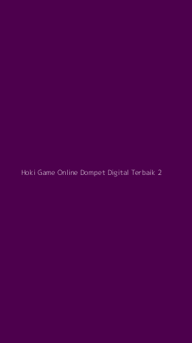 Tampilan Antarmuka Aplikasi Hoki Game Online Dompet Digital Terbaik - 2