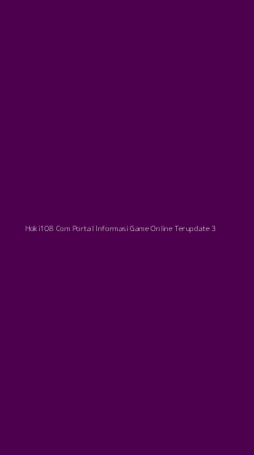 Tampilan Antarmuka Aplikasi Hoki108 Com Portal Informasi Game Online Terupdate - 3