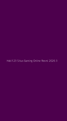 Tampilan Antarmuka Aplikasi Hoki123 Situs Gaming Online Resmi 2026 - 3