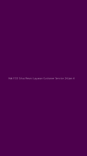 Tampilan Antarmuka Aplikasi Hoki133 Situs Resmi Layanan Customer Service 24jam - 4
