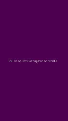 Tampilan Antarmuka Aplikasi Hoki18 Aplikasi Kebugaran Android - 4