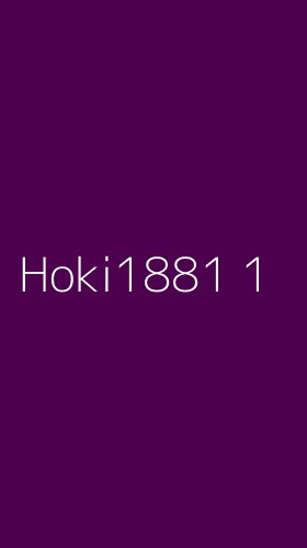 Tampilan Antarmuka Aplikasi Hoki1881 - 1