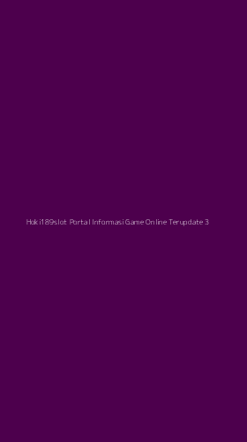 Tampilan Antarmuka Aplikasi Hoki189slot Portal Informasi Game Online Terupdate - 3