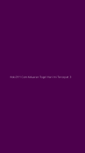 Tampilan Antarmuka Aplikasi Hoki311 Com Keluaran Togel Hari Ini Tercepat - 3