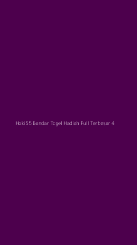 Tampilan Antarmuka Aplikasi Hoki55 Bandar Togel Hadiah Full Terbesar - 4