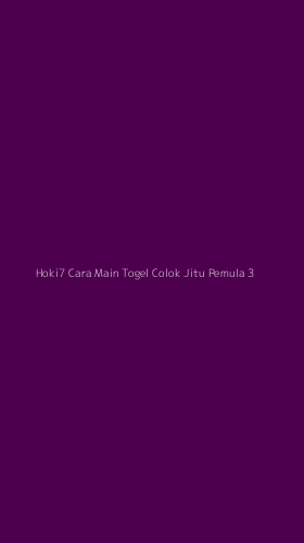 Tampilan Antarmuka Aplikasi Hoki7 Cara Main Togel Colok Jitu Pemula - 3