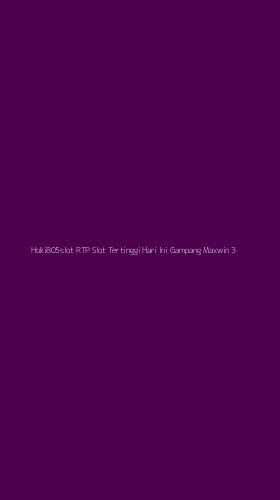 Tampilan Antarmuka Aplikasi Hoki805slot Rtp Slot Tertinggi Hari Ini Gampang Maxwin - 3