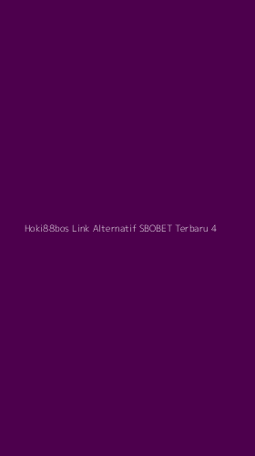 Tampilan Antarmuka Aplikasi Hoki88bos Link Alternatif Sbobet Terbaru - 4